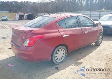 2014 Nissan Versa 1.6 Sv из США, поврежденный, VIN 3N1CN7AP1EL826632